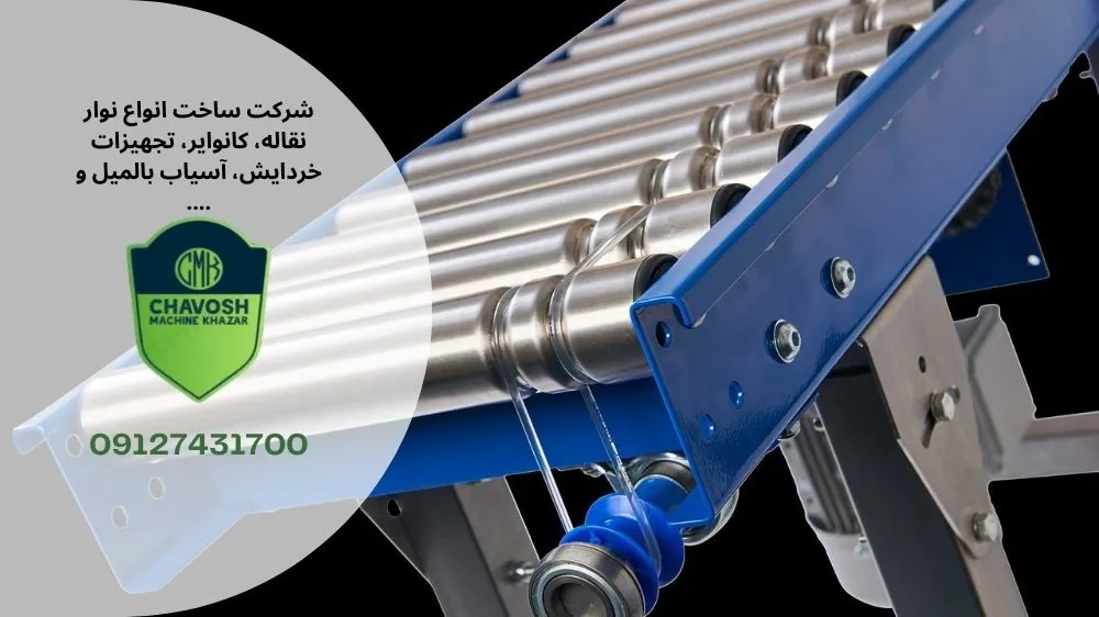 کاربرد نوار نقاله رولیکی